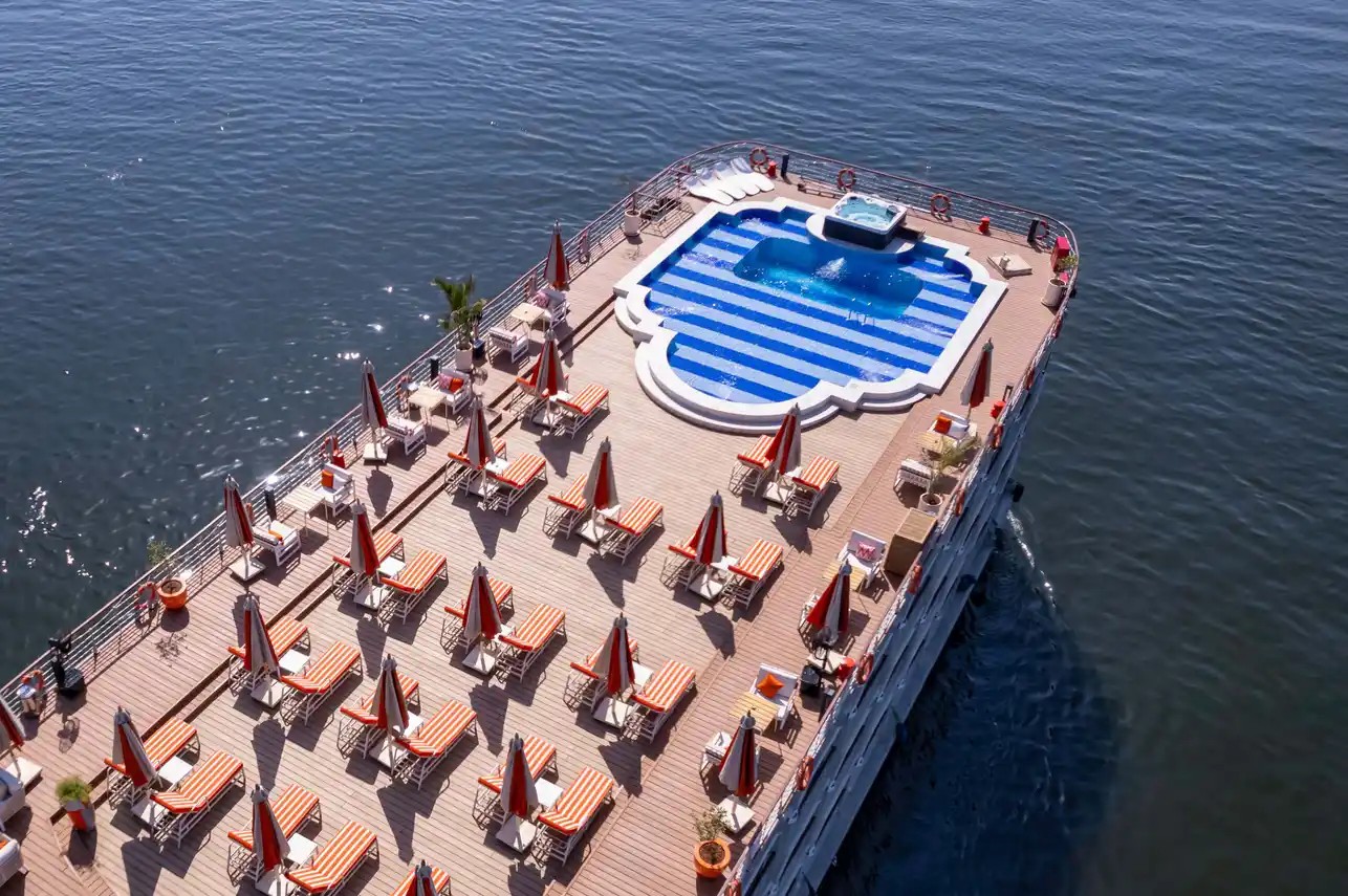 Exterior view of the Grand Mandarine Nile Cruise Nile cruise ship